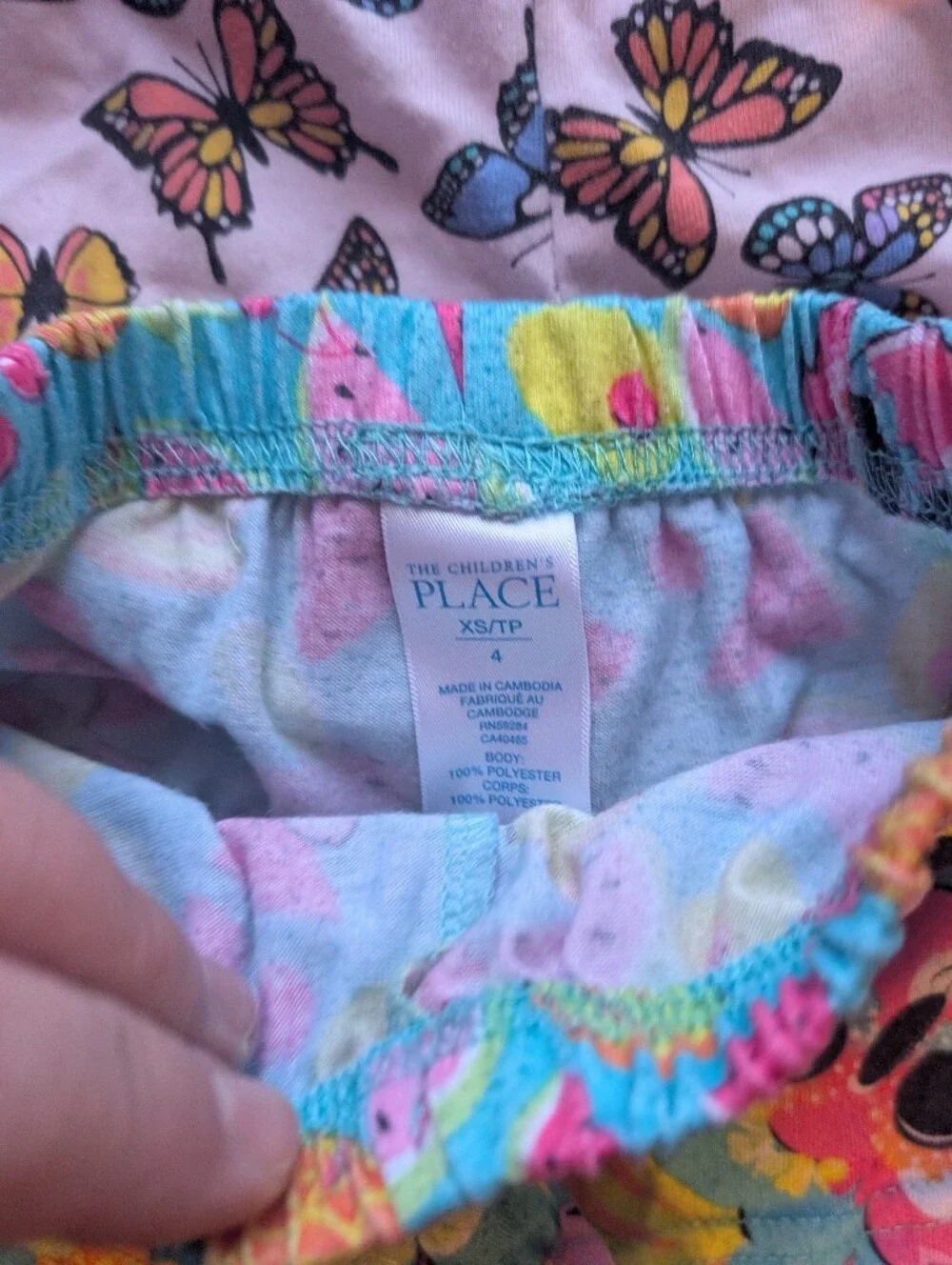 Children's Place Bundle Of 3 Pajama Shorts Size 4